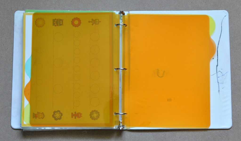 Kids Busy Binder, keeping kids busy, homeschool, things to do in the car/traveling