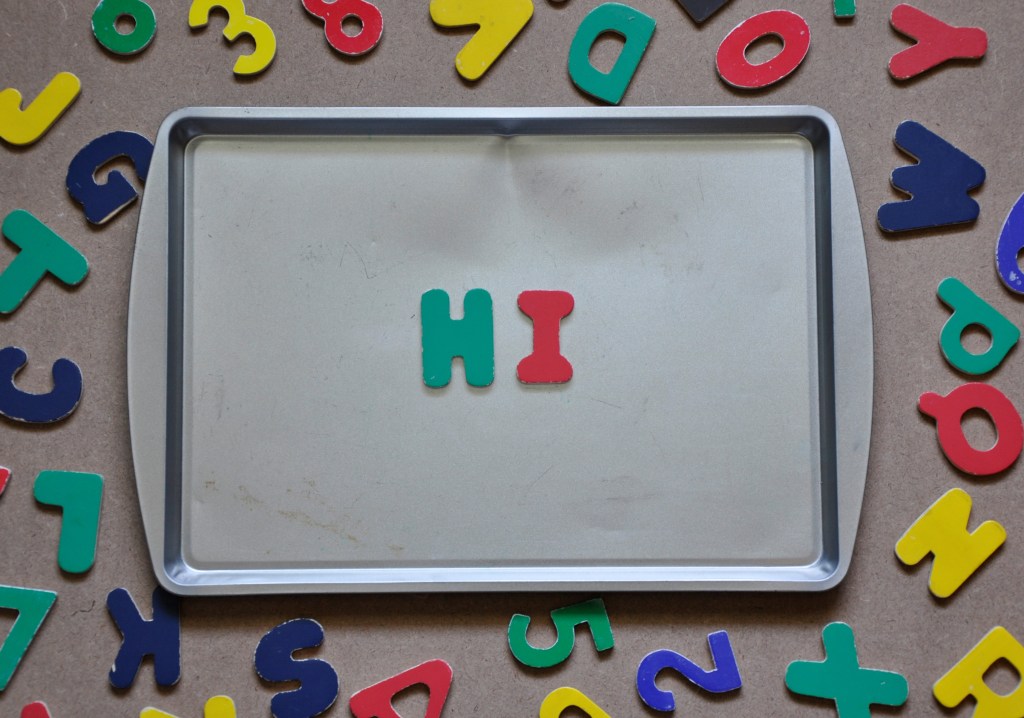 Kids magnet board, keep kids busy, car activities, kids activites