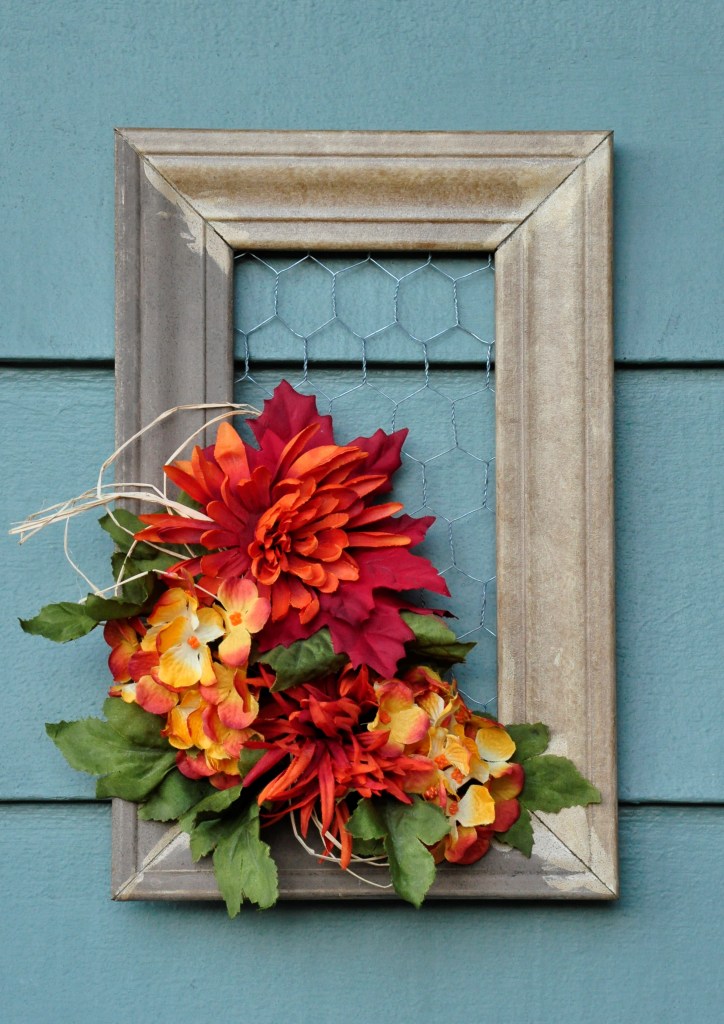 Fall Molding Wreath, homemade wreath, diy wreath, molding wreeath