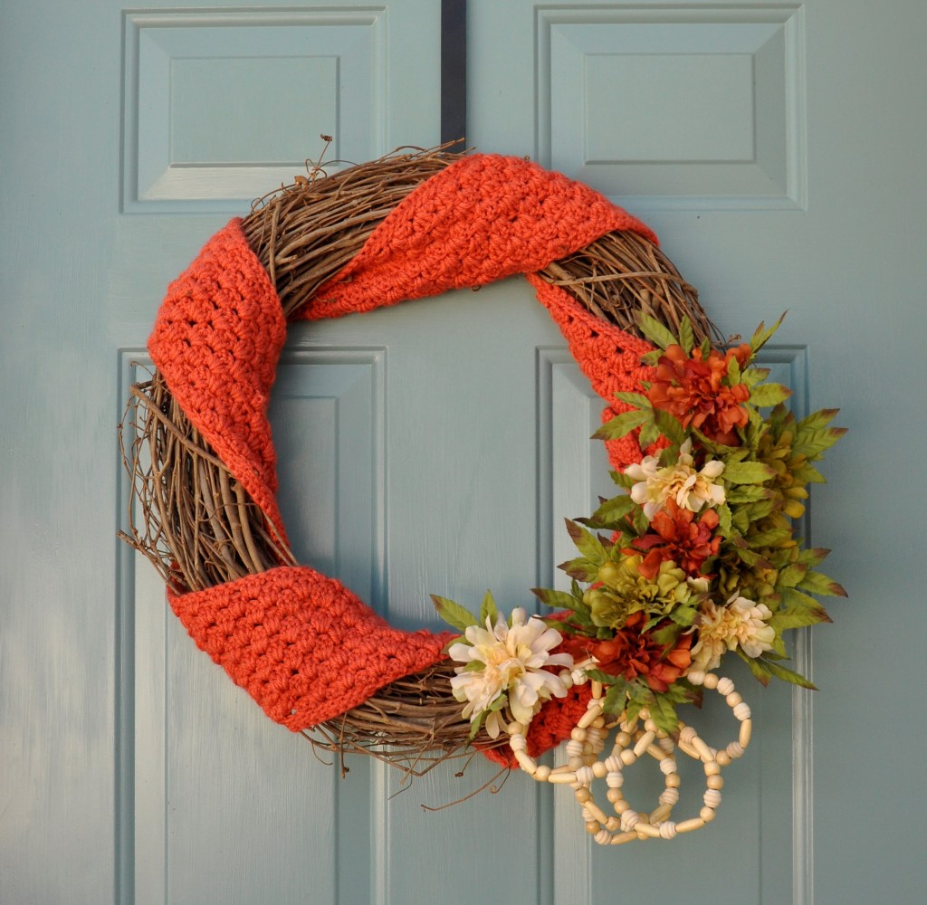 Thankful Wreath, thanksgiving wreath, diy thanksgiving wreath, wreath with beads