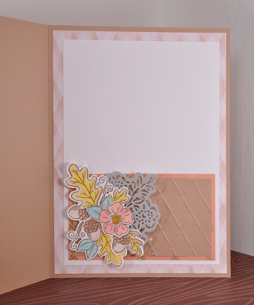 pumpkin topiary, pumpkin card, pumpkin paper topiary, fall card, homemade fall card, 3d pumpkin topiary, stampinup, stampinup fond of autumn, recollections paper, recollections dies