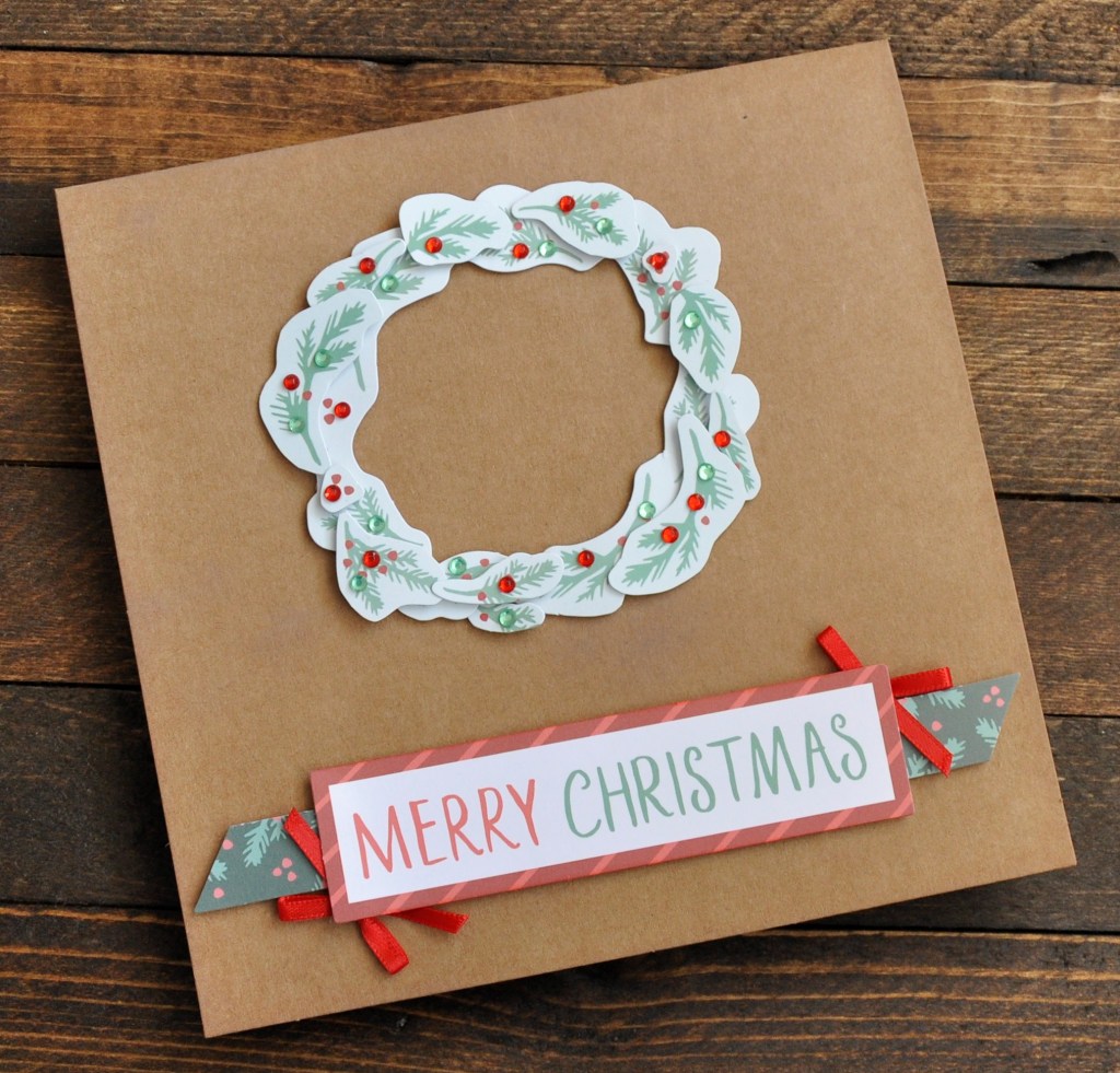 Violet Studio box, christmas cards, homemade christmas cards