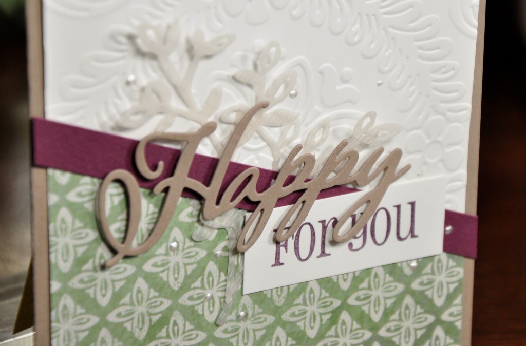 Happy Diagonal card, homemade card, stampin up, stampin up botanical garden, Stampin'Up! Petals and More, Stampin'Up! Merry Christmas, recollections paper