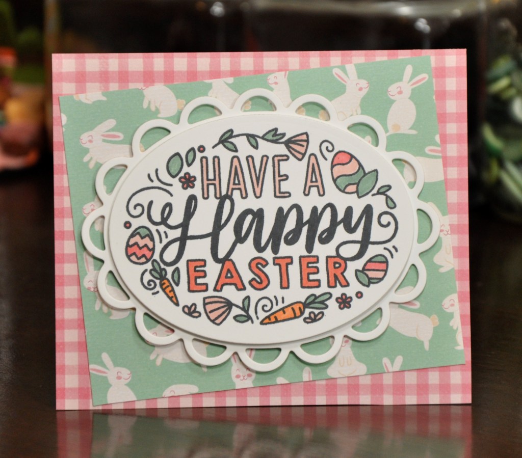 Bunny Easter card, easter card, homemade easter card, bunny easter card, diy easter card, homemade bunny card