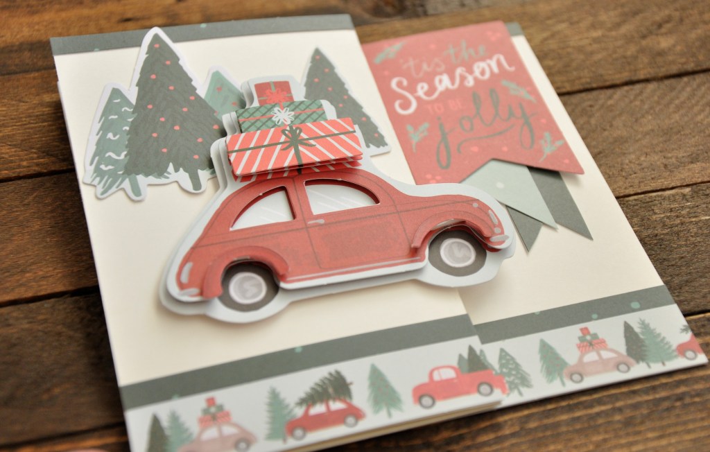 Violet Studio box, christmas cards, homemade christmas cards