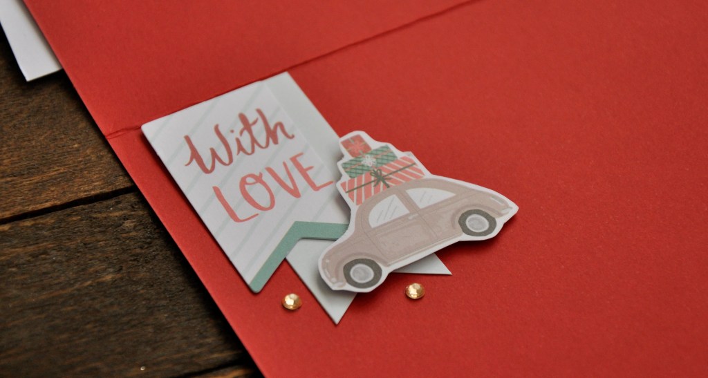 Violet Studio box, christmas cards, homemade christmas cards