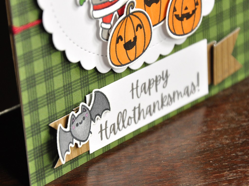 Happy Hallothanksmas! happy halloween, happy thanksgiving. happy christmas, merry christmas
#sunnystudiostamps #sunnystudiostampsdies #sunnystudiostampsscallopedovalmat
#sunnystudiostampsbountifulautumn
#sunnystudiostampstoocutetospook #sunnystudiostampssantaclaulane #recollectionspaper #hobbylobby #hobbylobbypaper #hobbylobbywinterlandcabin