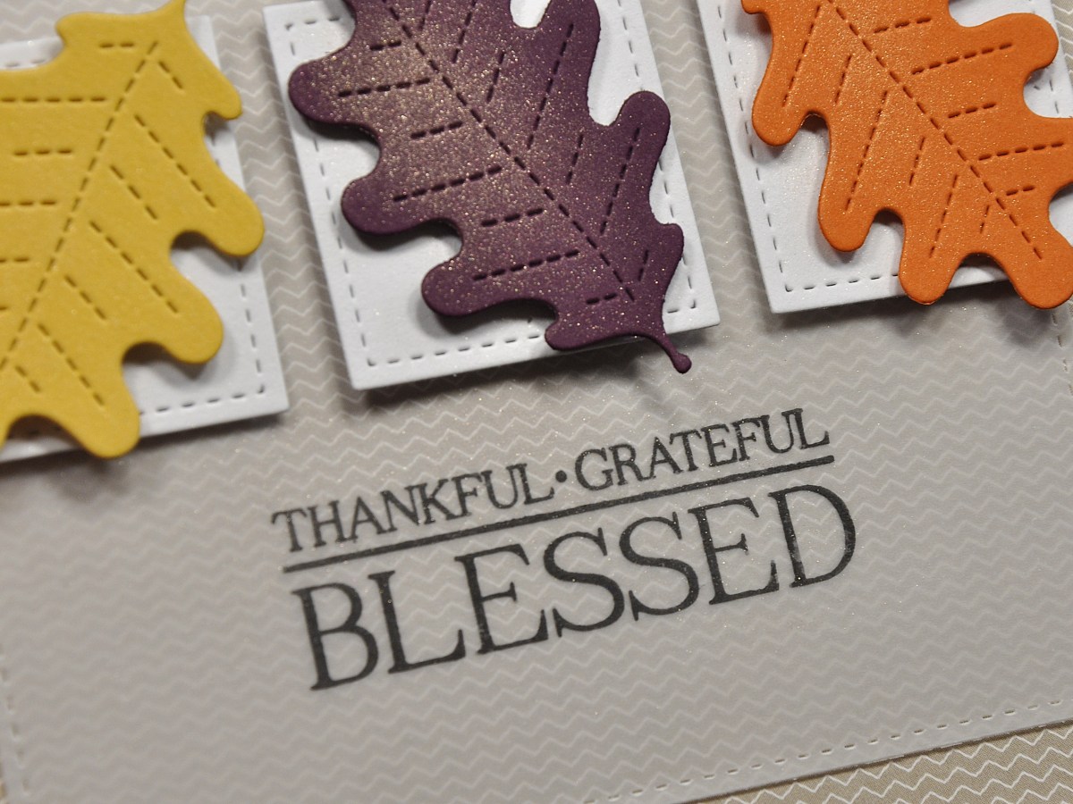 Blessed Leaves card