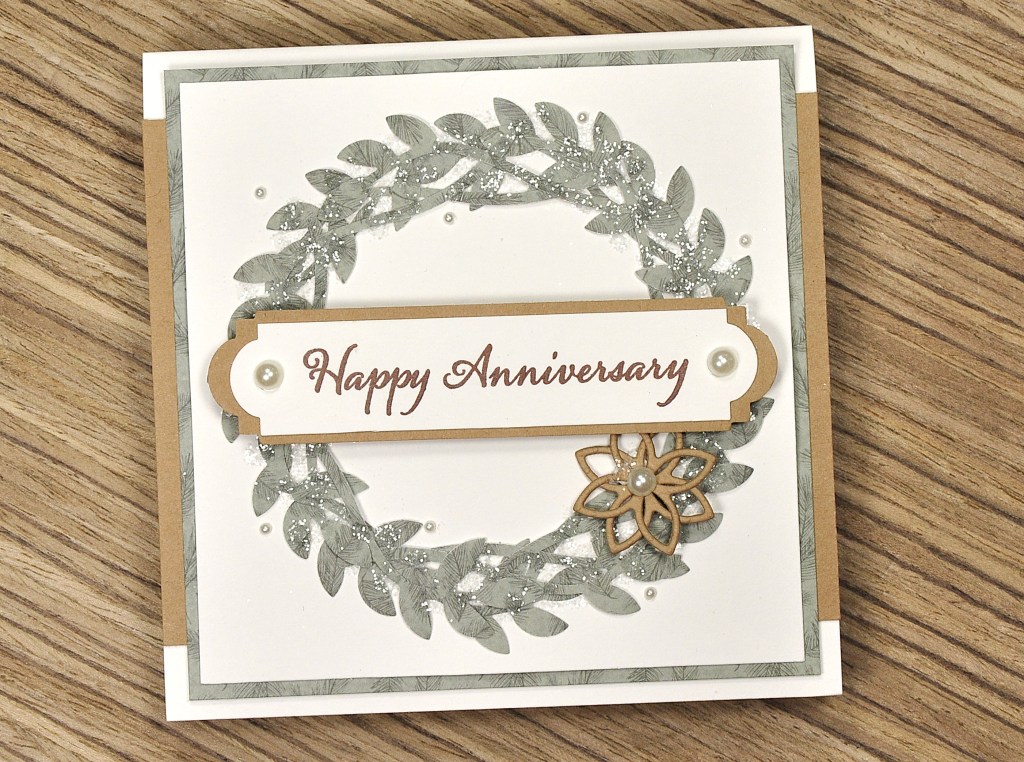 #homemadeanniversarycard #anniversarycard #christmascard #homemadechristmascard #diychristmascard #stampinup #stampinupdies #stampinupstamps #stampinuppunches #stampinupgracefultiles #stampinupflourishdie #stampinupbirdbuilder #stampinuptreasuredtags #stampinuppickapunch #versamark #versamagic #versamagicchalkink #marthastewart #marthastewartglitter #parklanepaper #mtdawn #//mtdawn