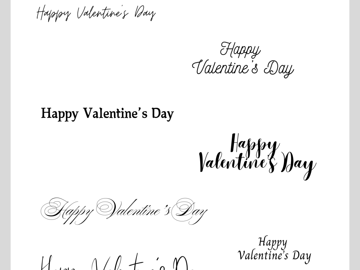 Valentine’s Day printables