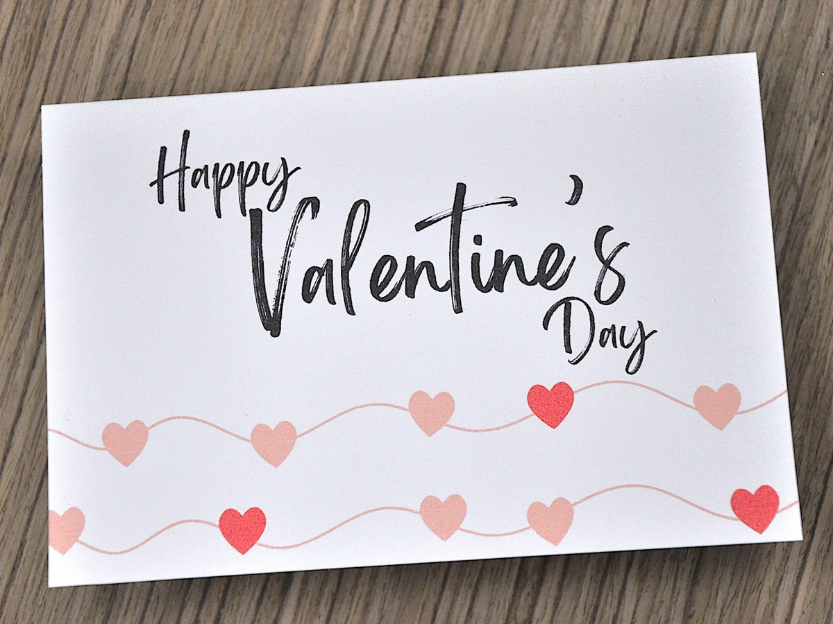 Printable Valentine